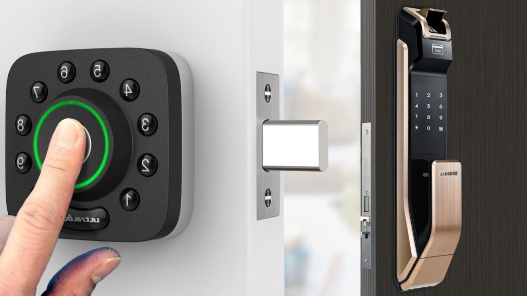 Samsung SHP-DP710 Pull-doorlock Key Less PUSH PULL Digital Smart Door Lock 