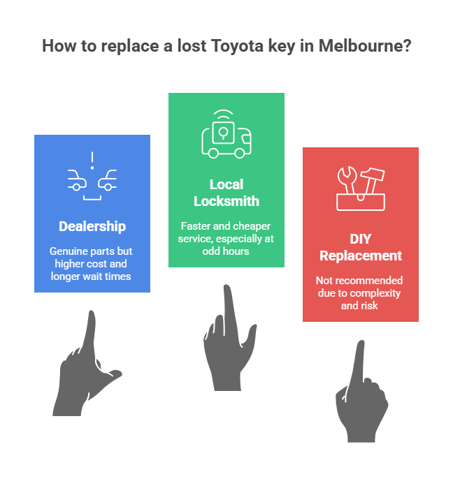 Toyota Key Replacement in Melbourne